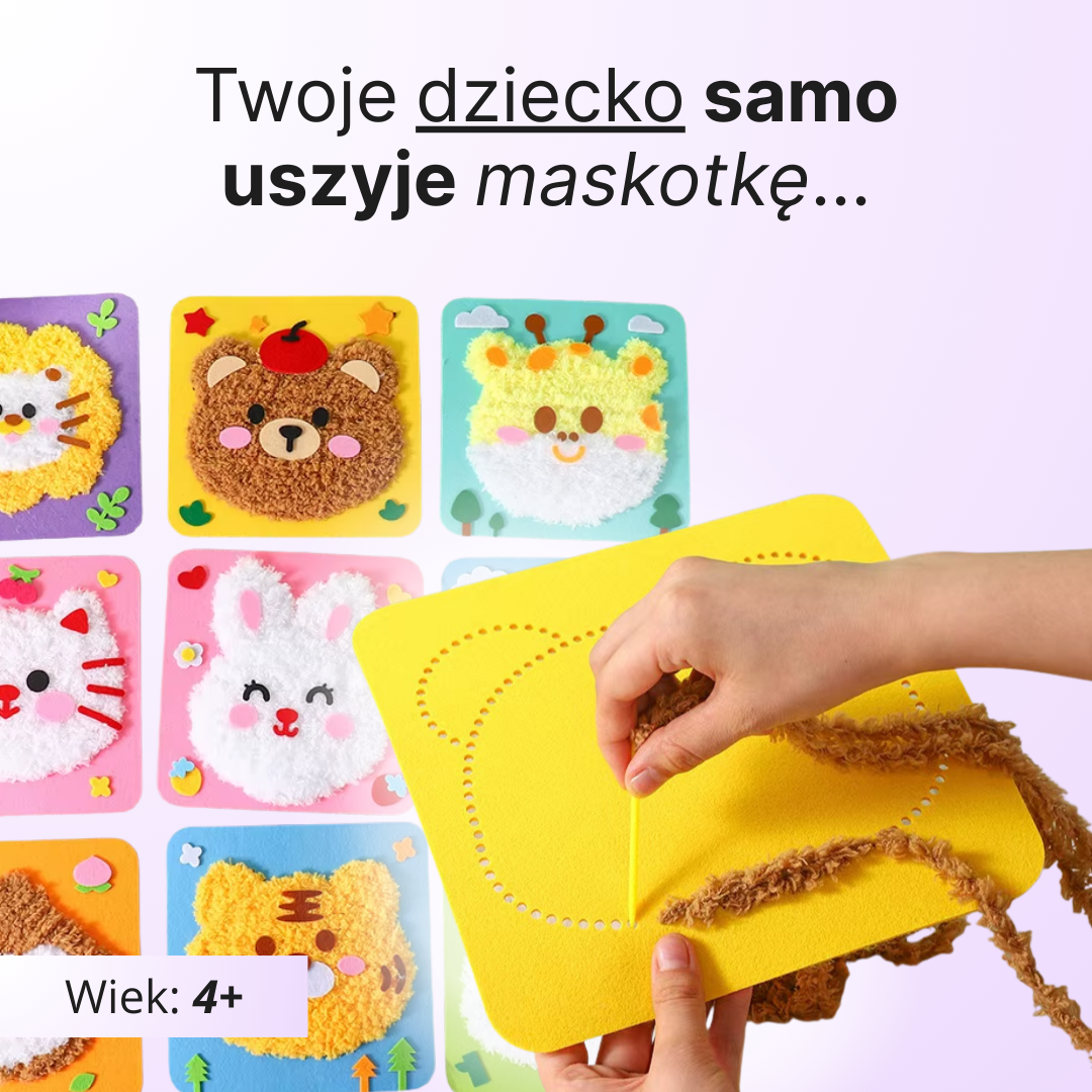 Zestaw do Szycia dla Dzieci - Maskotki